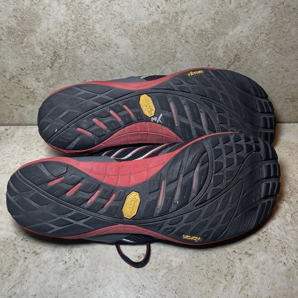 Merrell Trail Glove Barefoot Shoes Black Molton Lava Vibram Men's‎ Size 11.5